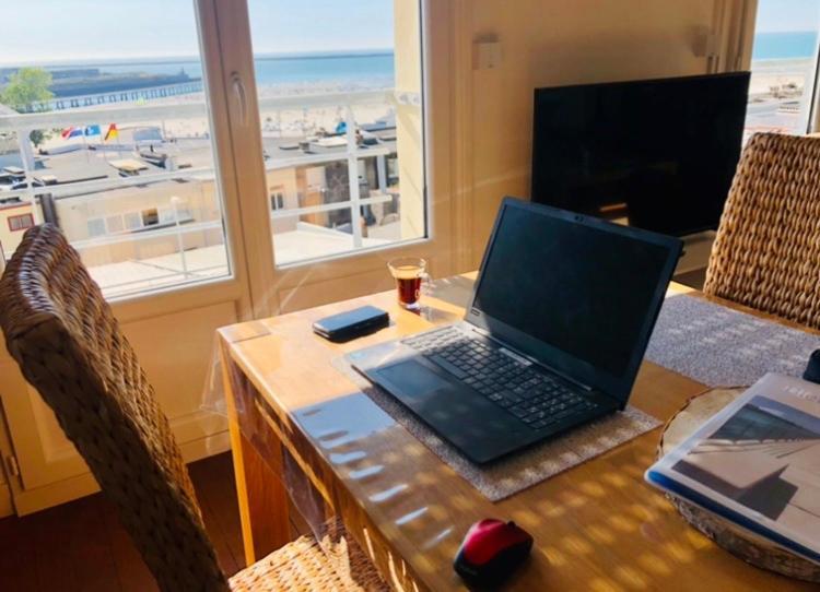 Bellevue -Appartement De Charme - Vue Imprenable Sur La Mer - Face A Nausicaa Boulogne-sur-Mer Eksteriør bilde